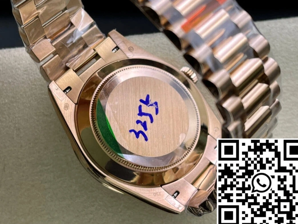 EW M228345RBR-0009 Rolex Factory Gold Rose Date Day 0115